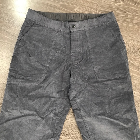 UGG MEN CORDUROY VERNON JOGGERS PANTS - Picture 3 of 9